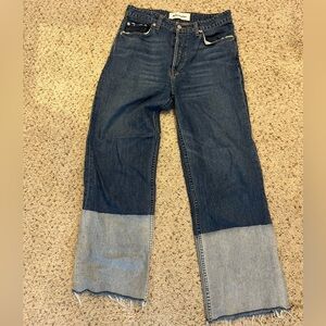 Reformation High Rise wide leg jeans